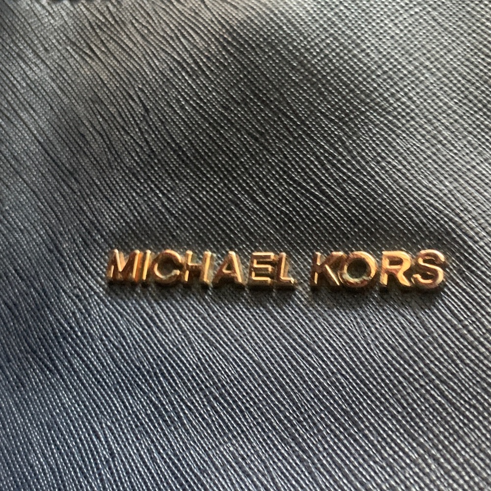 Michael Kors Blue Tote Bag - Picture 4 of 9